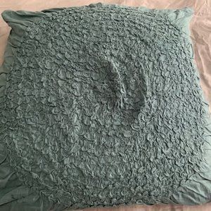 Teal Nordstrom at Home "Chloe" Euro Sham